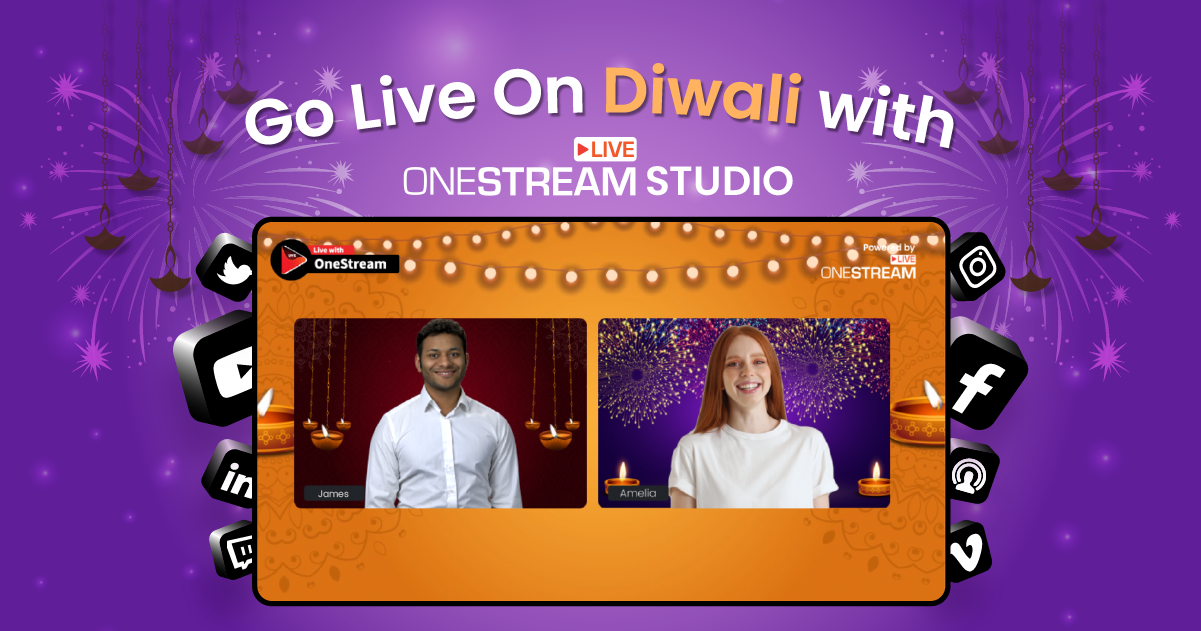 Diwali 2025 Online Celebration with OneStream Live