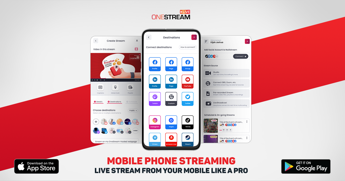 Mobile phone Streaming