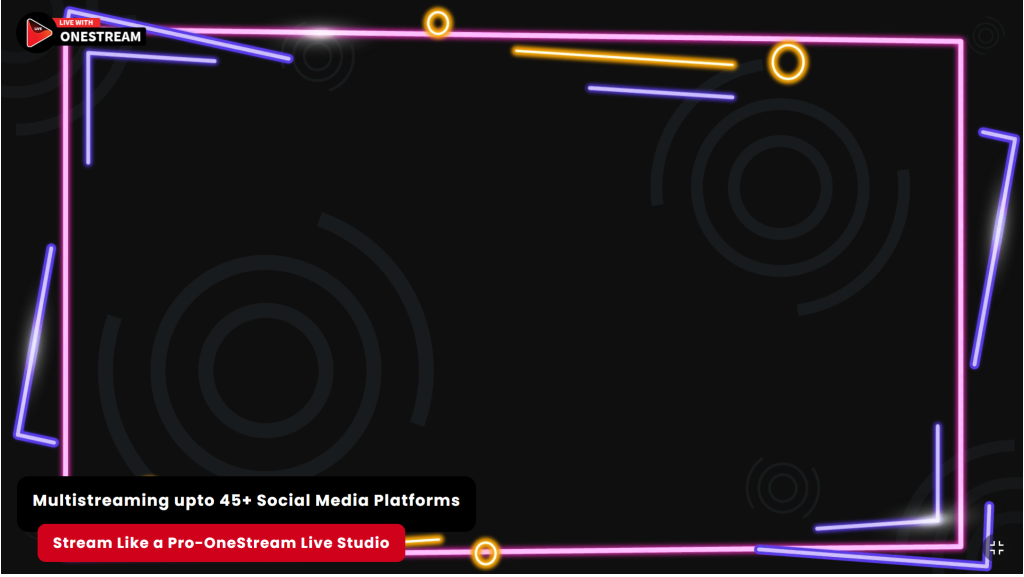 Neon (Static) Stream Overlays