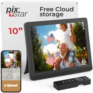 Pix-Star WiFi Digital Picture Frame (10")