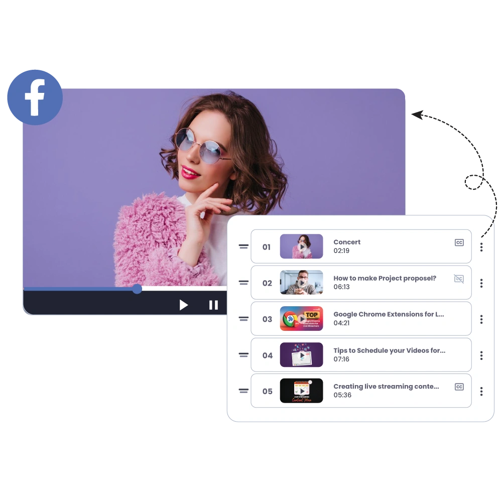 Facebook-Playlist-streaming