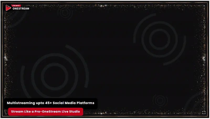 Glitter Stream Overlays