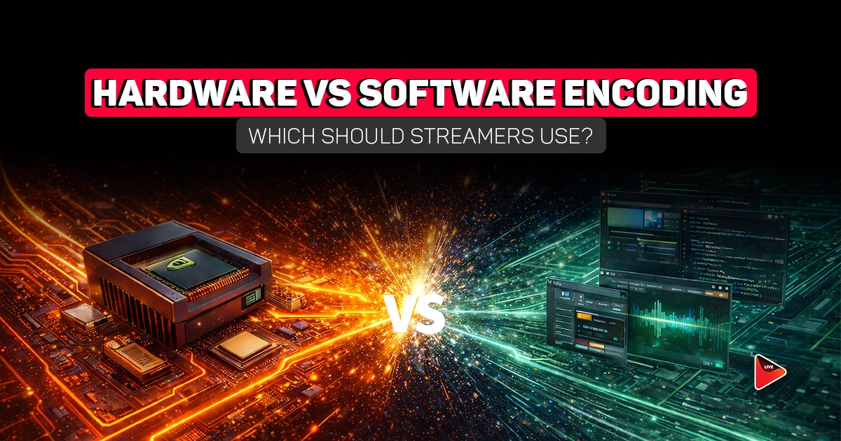 Hardware vs Software Encoding: Guide to Pick the Right Encoder