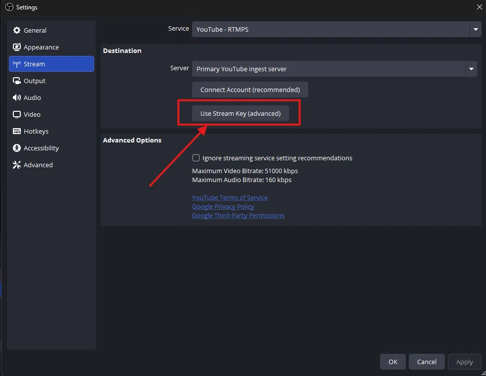 How to Stream on YouTube with OBS in 2026