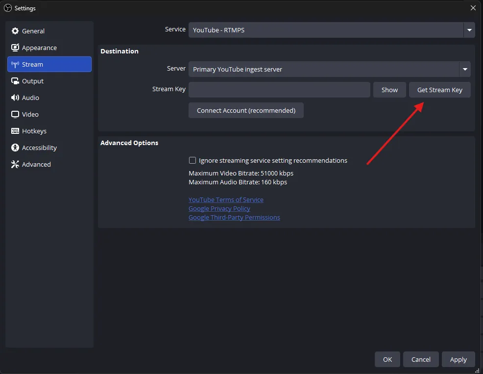 How to Stream on YouTube with OBS in 2026