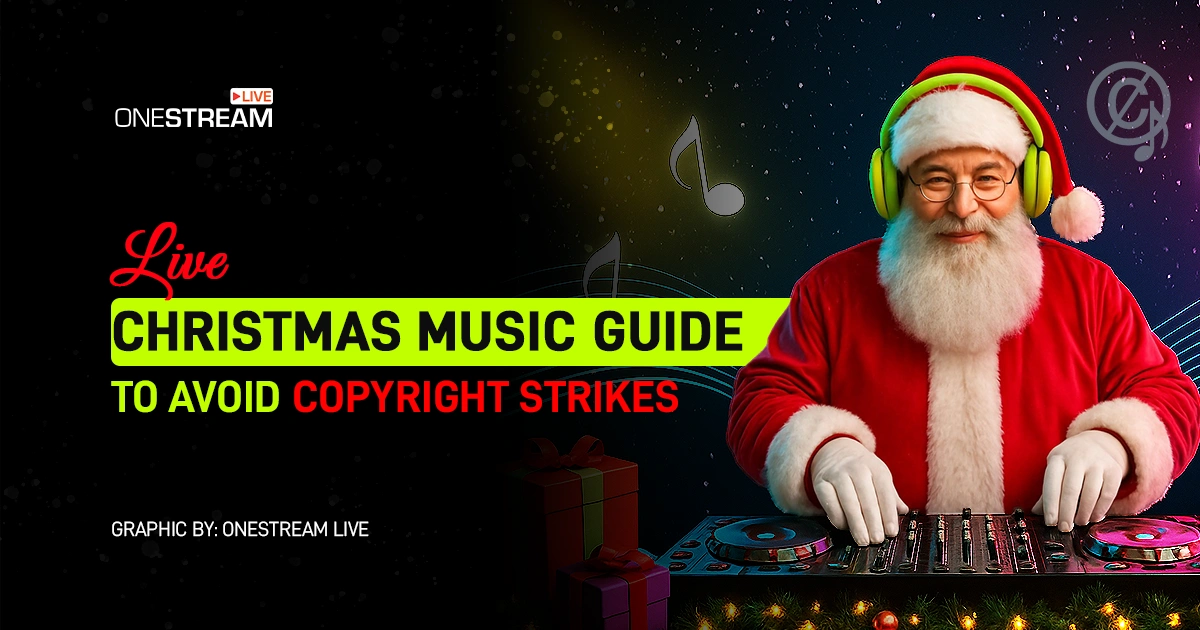 Live Christmas Music Guide 2025: Stream Without Copyright Strike
